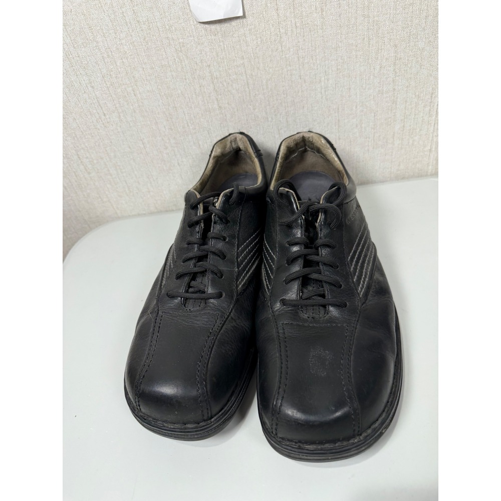 Merrell Mens Black Leather Lace Up Oxford Bicycle Toe Casual Shoes Size 14 - Picture 6 of 10